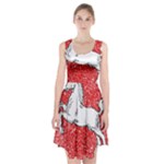 Coat Of Arms Of Lower Saxony Racerback Midi Dress