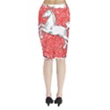Midi Wrap Pencil Skirt 