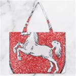Coat Of Arms Of Lower Saxony Zipper Medium Tote Bag