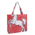 Zipper Medium Tote Bag Front
