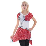 Coat Of Arms Of Lower Saxony Short Sleeve Side Drop Tunic