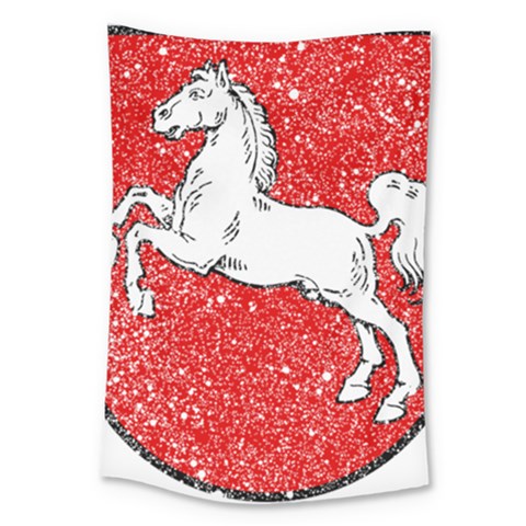 Coat Of Arms Of Lower Saxony Large Tapestry from ArtsNow.com