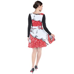 Plunge Pinafore Dress 