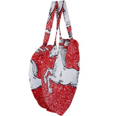 Giant Heart Shaped Tote 