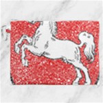 Coat Of Arms Of Lower Saxony Canvas Cosmetic Bag (XXL)