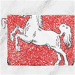 Coat Of Arms Of Lower Saxony Canvas Cosmetic Bag (XXXL)