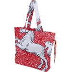 Coat Of Arms Of Lower Saxony Drawstring Tote Bag