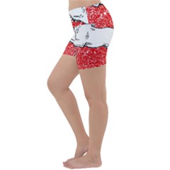 Lightweight Velour Yoga Shorts 