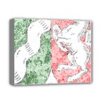 Coat Of Arms Of North Rhine Westfalia Deluxe Canvas 14  x 11  (Stretched)