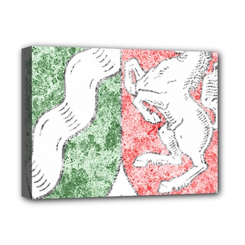 Coat Of Arms Of North Rhine Westfalia Deluxe Canvas 16  x 12  (Stretched)  from ArtsNow.com