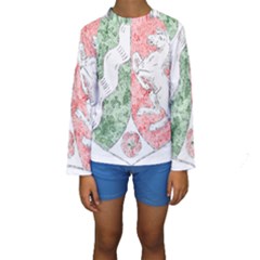 Kids  Long Sleeve Swimwear 