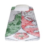 Coat Of Arms Of North Rhine Westfalia Fitted Sheet (Single Size)