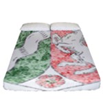 Coat Of Arms Of North Rhine Westfalia Fitted Sheet (California King Size)