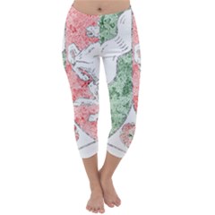 Capri Winter Leggings Front Capri Winter Leggings Front