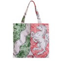 Zipper Grocery Tote Bag 