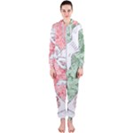 Coat Of Arms Of North Rhine Westfalia Hooded Jumpsuit (Ladies)