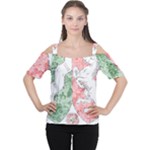 Coat Of Arms Of North Rhine Westfalia Cutout Shoulder Tee