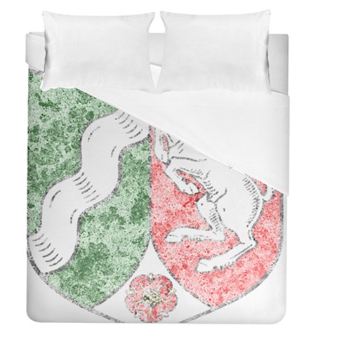 Coat Of Arms Of North Rhine Westfalia Duvet Cover (Queen Size) from ArtsNow.com