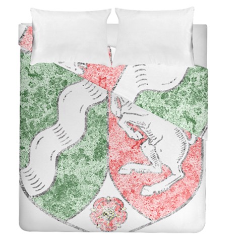 Coat Of Arms Of North Rhine Westfalia Duvet Cover Double Side (Queen Size) from ArtsNow.com
