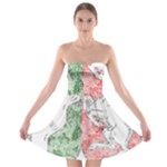 Coat Of Arms Of North Rhine Westfalia Strapless Bra Top Dress