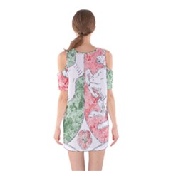 Shoulder Cutout One Piece Dress 