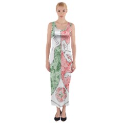 Fitted Maxi Dress 