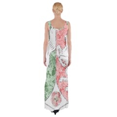 Thigh Split Maxi Dress 