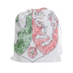 Coat Of Arms Of North Rhine Westfalia Drawstring Pouch (XXL)