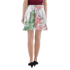 A-Line Pocket Skirt 