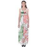 Coat Of Arms Of North Rhine Westfalia Empire Waist Maxi Dress