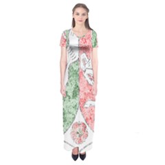 Short Sleeve Maxi Dress 