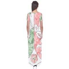 Short Sleeve Maxi Dress 