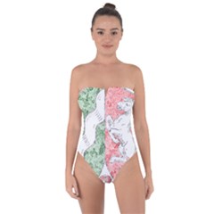 Tie Back One Piece Swimsuit 
