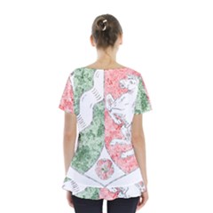 Skirt Hem Sports Top 