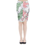 Coat Of Arms Of North Rhine Westfalia Midi Wrap Pencil Skirt