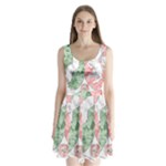 Coat Of Arms Of North Rhine Westfalia Split Back Mini Dress 