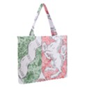Zipper Medium Tote Bag Front