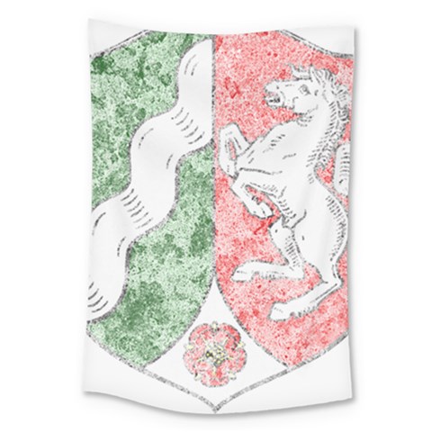 Coat Of Arms Of North Rhine Westfalia Large Tapestry from ArtsNow.com