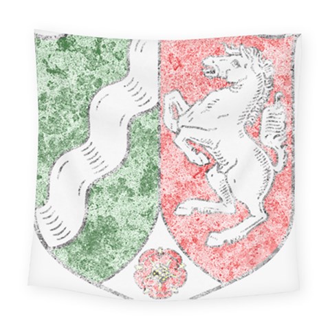 Coat Of Arms Of North Rhine Westfalia Square Tapestry (Large) from ArtsNow.com