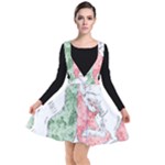 Coat Of Arms Of North Rhine Westfalia Plunge Pinafore Dress