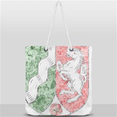 Full Print Rope Handle Tote (Large) 