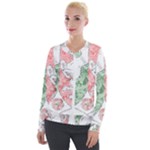 Coat Of Arms Of North Rhine Westfalia Velour Zip Up Jacket