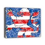 Coat Of Arms Of Hesse Canvas 10  x 8  (Stretched)