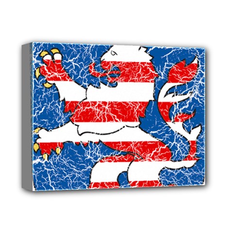 Coat Of Arms Of Hesse Deluxe Canvas 14  x 11  (Stretched) from ArtsNow.com