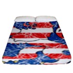 Coat Of Arms Of Hesse Fitted Sheet (King Size)