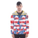 Coat Of Arms Of Hesse Men s Hooded Windbreaker