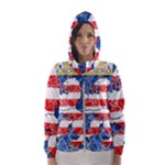 Coat Of Arms Of Hesse Women s Hooded Windbreaker