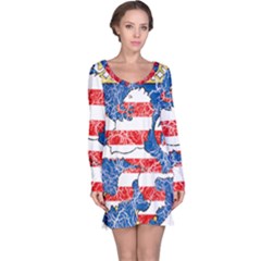 Long Sleeve Nightdress 