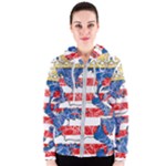 Coat Of Arms Of Hesse Women s Zipper Hoodie