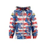 Coat Of Arms Of Hesse Kids  Zipper Hoodie